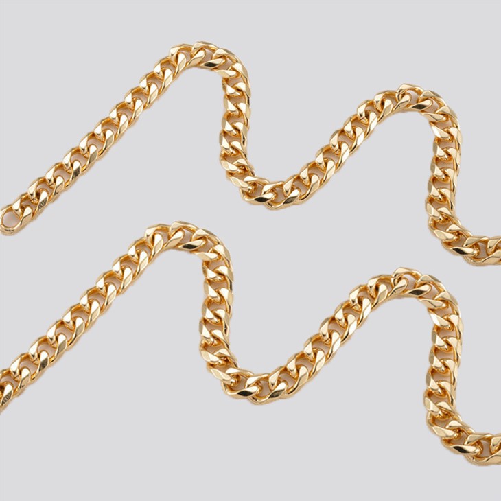 Handbag taċ-ċinga tal-katina tal-fidda